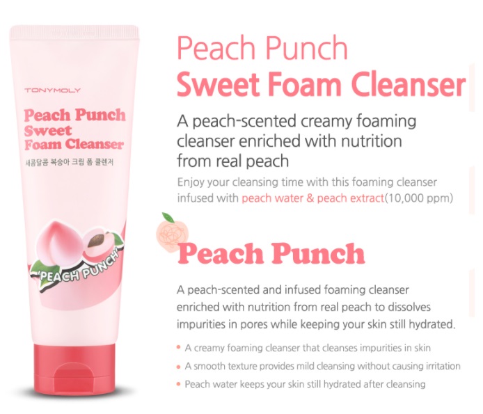 Peach Punch Sweet Foam Cleanser