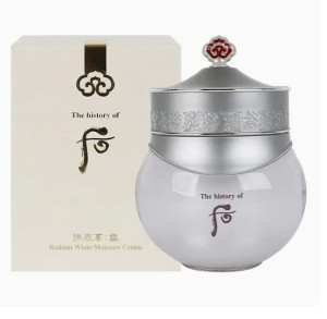 The history of Whoo Gongjinhyang:Seol White Moisture Cream 60ml