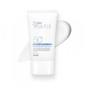 A'PIEU Super Air Fit Mild Sun Cream [Hydrating] SPF50+ PA++++ 50ml