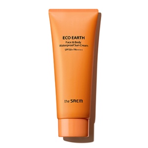 The Saem Eco Earth Face&Body Waterproof Sun Cream SPF50+ PA++++ 100g