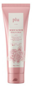 Plu Body Scrub Pink Floral 200g