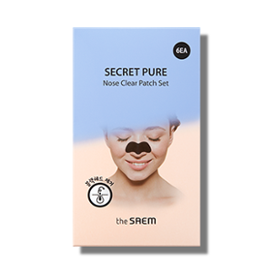 THE SAEM Secret Pure Nose Clear Patch Set 6Set