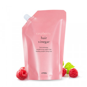 A'PIEU Raspberry Hair Vinegar Refill 400ml