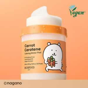 [R] SKINFOOD x DAMGOME Carrot Carotene Calming Water Pad Special Set