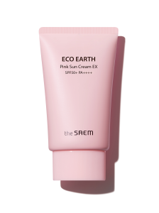 The Saem Eco Earth Pink Sun Cream SPF50+ PA++++ 50g